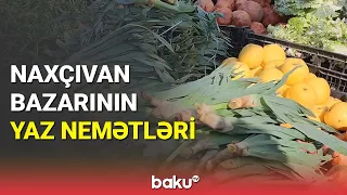 Naxçıvan bazarının yaz nemətləri - BAKU TV