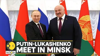 Putin lands in Minsk, holds talk with Belarus President Lukashenko  | Latest English News | WION