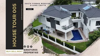 The "U Shape" Bright & Airy Mansion| GreenTures House Tour 005| South Forbes Mansion,Silang Cavite