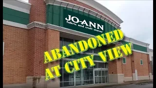 **Exclusive** We Got INSIDE The Abandoned JoAnn Fabrics At City View Center