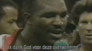 Evander Holyfield vs James Buster Douglas