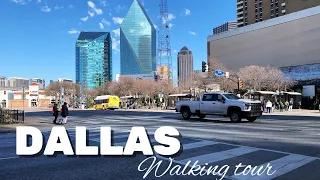 Dallas downtown walking tour  | Dallas Travel Guide | Dallas Texas USA 2023