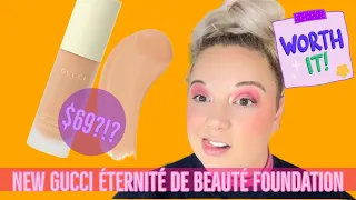 TESTING THE NEW GUCCI ÉTERNITÉ DE BEAUTÉ FOUNDATION WITH WEAR TEST