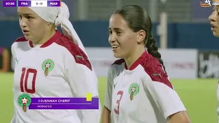 France vs Morocco Women's U20 Sud Ladies Cup 2024  Highlights- مباراة المغرب ضد فرنسا