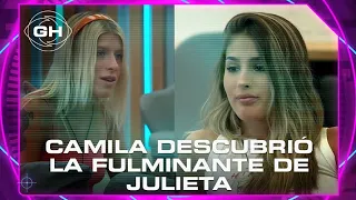 Camila se enteró de que Julieta le hizo la fulminante - Gran Hermano 2022