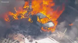 Multiple people killed after several vehicles catch fire on I-70 near Denver West