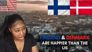 Why Finland & Denmark Are Happier Than The US |American Reaction