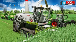 LS22: XXL Grünroggen-Ernte mit dem CLAAS Jaguar! | XXL Farm 2 #8 | FARMING SIMULATOR 22