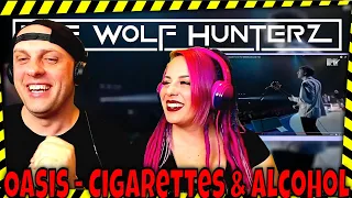 Oasis - Cigarettes & Alcohol (Live From The GMEX) THE WOLF HUNTERZ Reactions