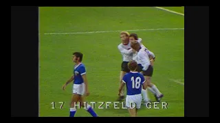 Fußball-Duell Ost gegen West in München 1972