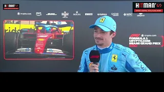 Charles Leclerc post Qualification interview | 2024 Miami Grand Prix