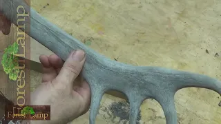 НЕОБЫЧНАЯ  самоделка из рога оленя ! DIY- Unique idea from scraps of wood!