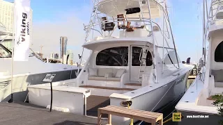2020 Viking 58 Convertible Fishing Yacht - Walkaround Tour - 2020 Miami Yacht Show