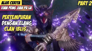 pertarungan dengan elang iblis Film Donghua Xian Feng Jian Yu Lu