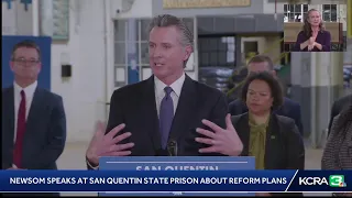 LIVE | Newsom is speaking at San Quentin State Prison on reform plans as part of his statewide po…