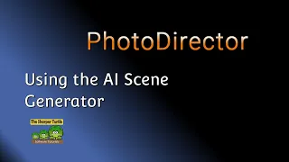 Using the AI Scene Generator