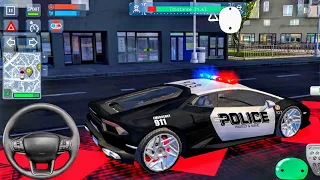 Police Sim 2022 Simulator - Lamborghini Huracan Police Car Chasing Thief - Android Car Gameplays #29