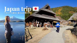 Japan trip 🇯🇵 | international couple exploring Kawaguchiko, Mount Fuji 🗻