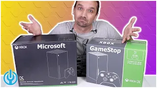 GameStop VS Microsoft Refurbished Xbox Series X - Which is Better?!