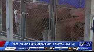 New facility Monroe County Animal Shelter