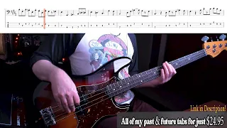 Red House: Jimi Hendrix Cover by Gary Moore (Bass Cover with Tabs)