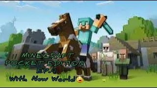 MINECRAFT POCKET EDITION | EP-4 | New World(nai shorwat) | MAXTON OP Gaming