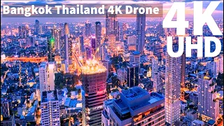 Bangkok Thailand in 4K ULTRA HD HDR Drone