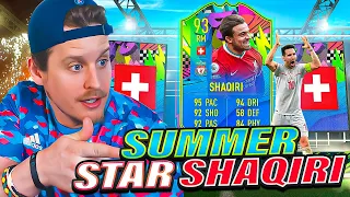 THE ALPINE MESSI?! 93 SUMMER STARS SHAQIRI REVIEW! FIFA 21 Ultimate Team