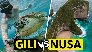 🇮🇩 Nusa Penida Vs Gili - Which Is BETTER?