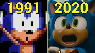 Evolution of Sonic Games 1991-2021