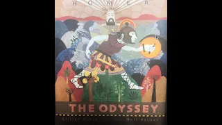 The Odyssey retold by Gillian Cross and Illustrated by Neil Packer