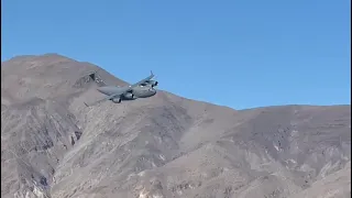 C17 goes low level on the sidewinder, in Panamint Valley! 2022