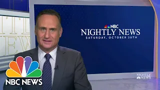 Nightly News Full Broadcast - October 30th