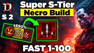 Ultimate Blood Lance Necromancer Build Guide Season 2 Diablo 4