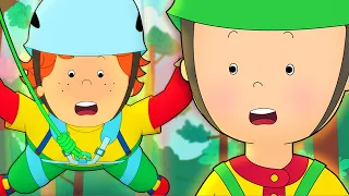 Caillou's Fear of Heights | Caillou Cartoon