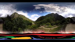 360 VR video Iao Valley Needle, Maui