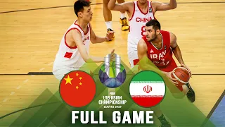 QUARTER-FINALS: China v Iran | Full Basketball Game | FIBA U16 Asian Championship 2023