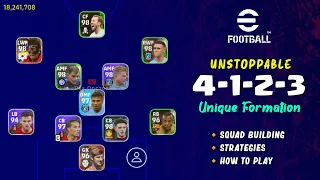Unstoppable New 4-1-2-3 Formation Guide For All Playstyles in eFootball 2023 Mobile