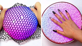 Oddly Satisfying Slime ASMR No Music Videos - Relaxing Slime 2020 - 126