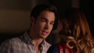 Supergirl 2x14 - Kara and Mon-El cute discussion