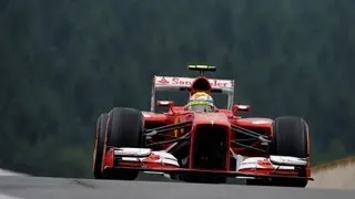 Alonso VS Grosjean 2013 Spa