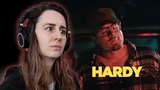 FIRST reaction to HARDY - wait in the truck (feat. Lainey Wilson)