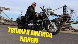 TRIUMPH AMERICA REVIEW AND TEST RIDE