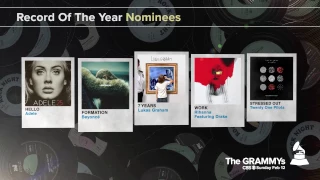 Record of The Year Nominees | The 59th GRAMMYs