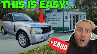 BUYING AN £800 V8 RANGE ROVER FROM FACEBOOK MARKETPLACE & SELLING TO WEBUYANYCAR FOR A PROFIT (PT3)