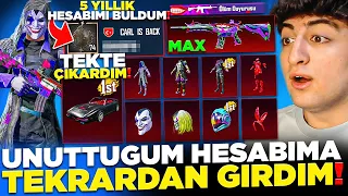 UNUTTUĞUM HESABIMA GİRDİM❗ YANLIŞIKLA MİRADO'YU ÇIKARIP MASKARA SANDIĞINI FULLEDİM❗ PUBG Mobile