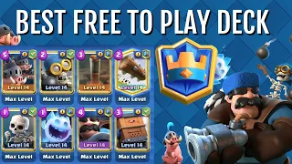 BEST F2P DECK!!! 😤 Top Ladder - Clash Royale