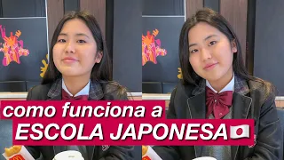 COMO FUNCIONA A ESCOLA JAPONESA🇯🇵🏫 (ensino médio japonês)