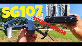 SG107 Smart Drone | Unboxing & Flight | Under $30 Dollars