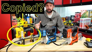 A Dewalt Copy?  Unboxing Harbor Freights New Hercules And Bauer Cordless Grease Guns